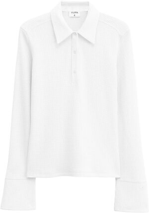 Waffle Polo Shirt