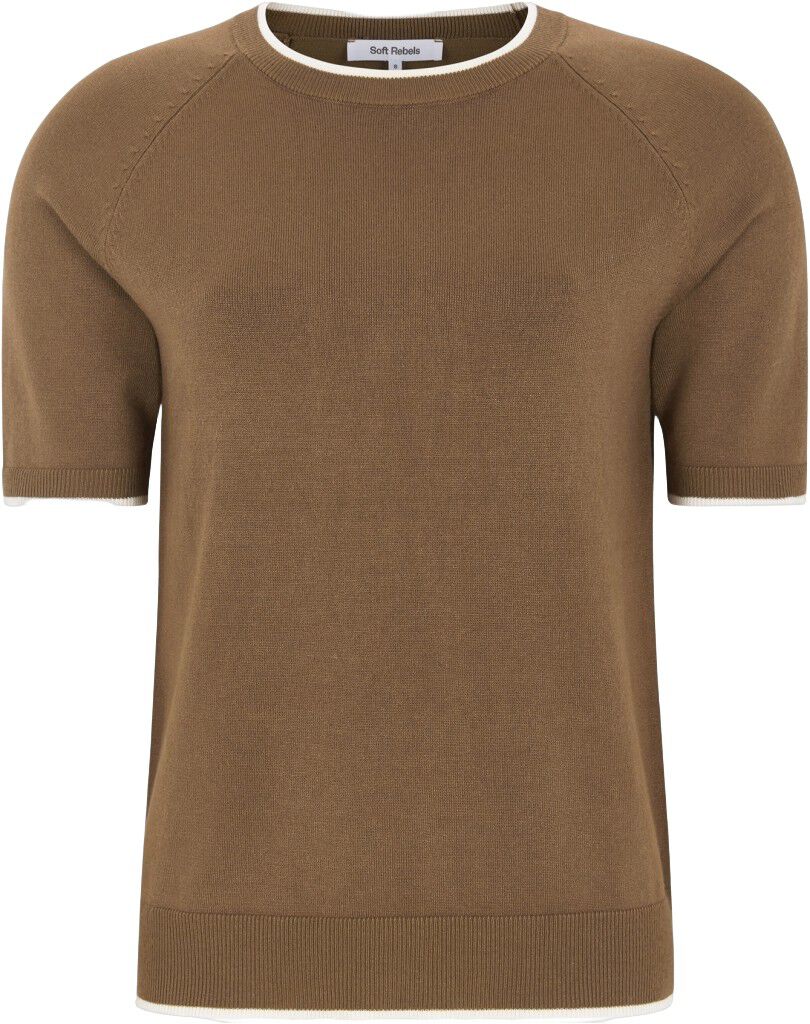 SRMarla SS Contrast Knit