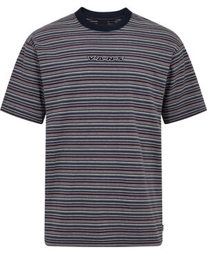 Cameron Stripe SS Knit Parisian Nig