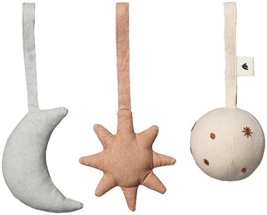 Skye Baby Toys - Set of 3 - Rose