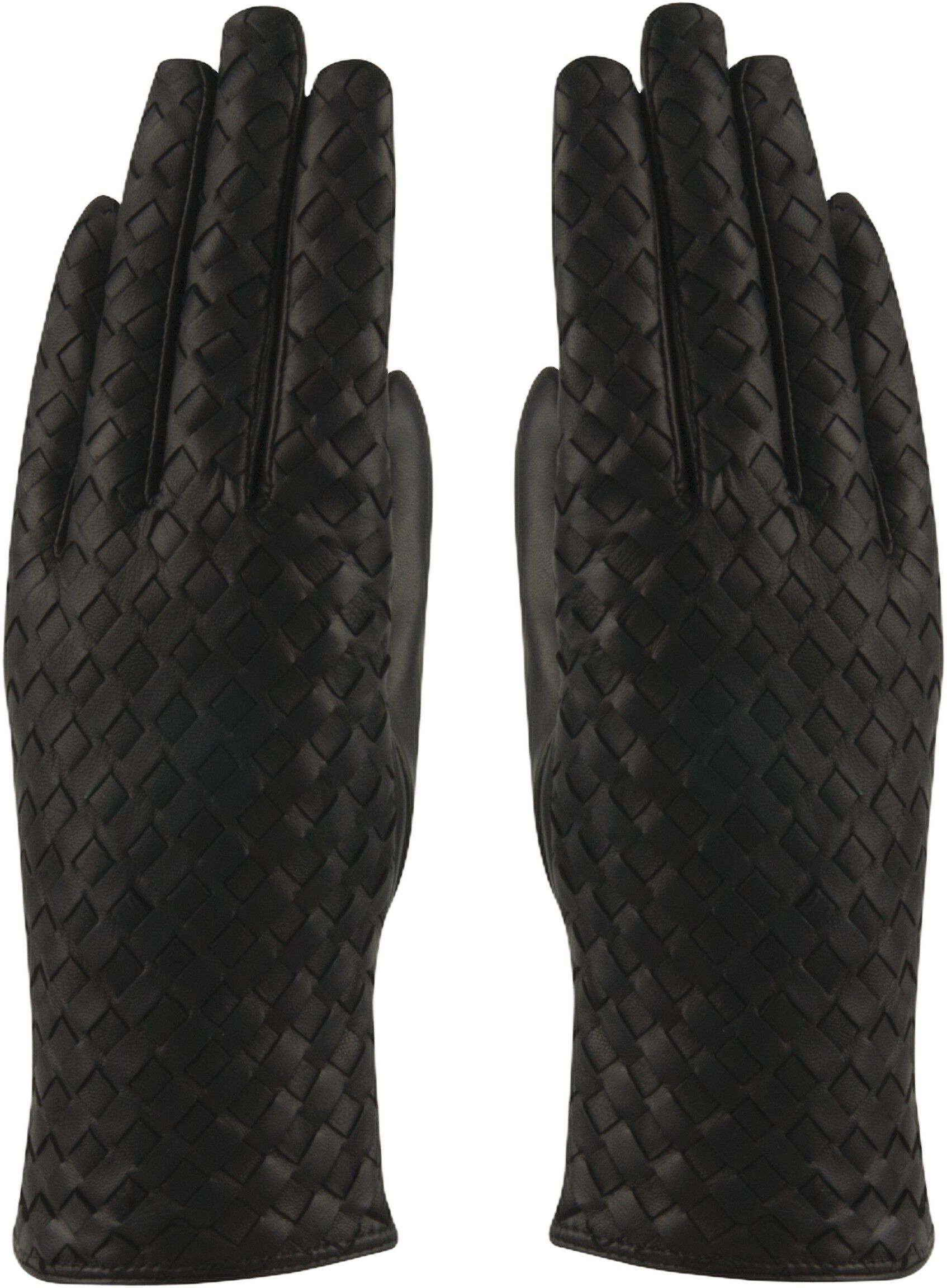 MJM Glove Liva W Leather Braided Black
