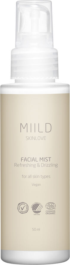 Facial Mist, Refreshing & Drizzling 50 ml MIILD | 200.00 |