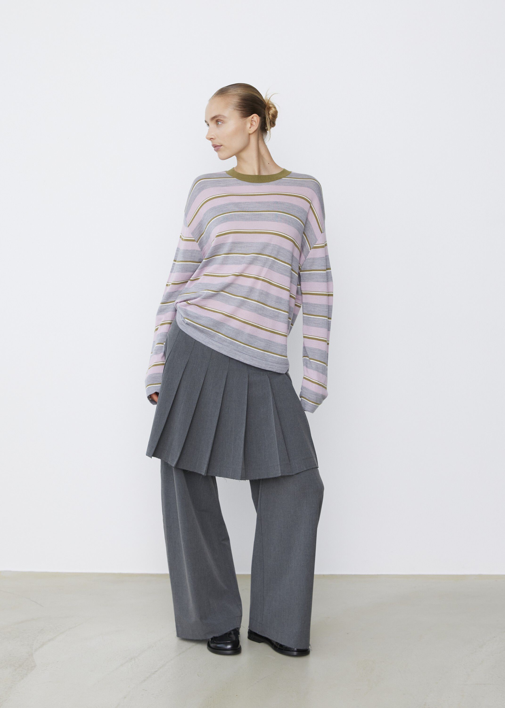 Long Sleeve Striped Shirt