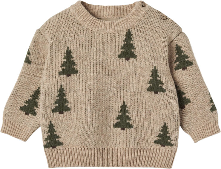 Jacquard Strik Pullover Mimi