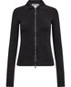 Lyra zip cardigan Faded Black Interlock-36