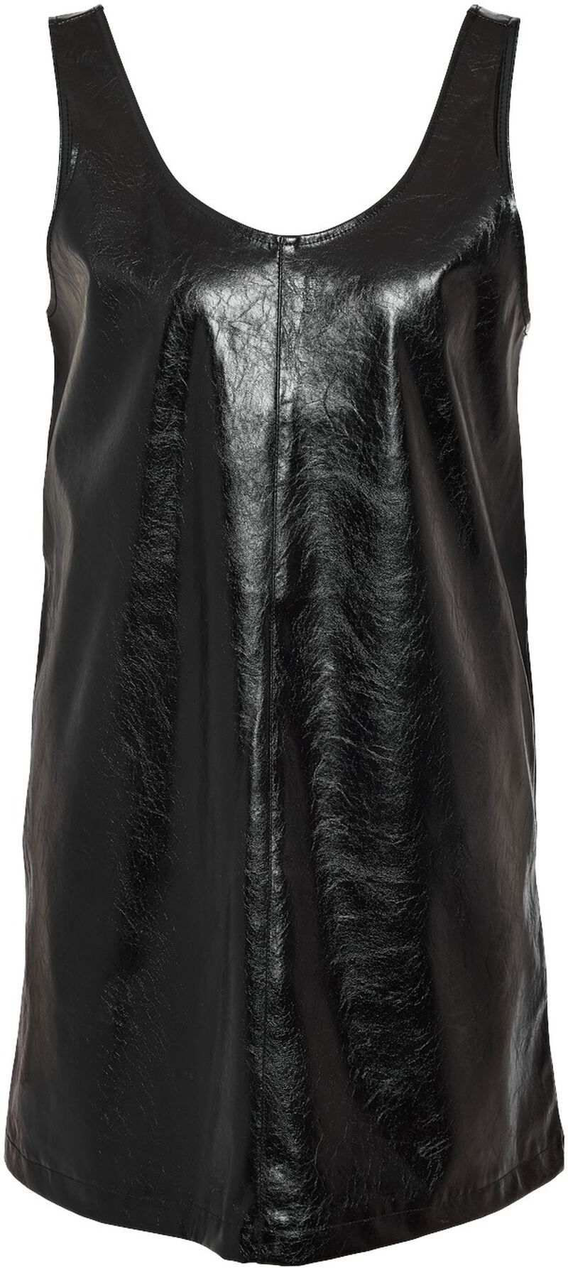 Nmkane Pinafore Vinyl Dress