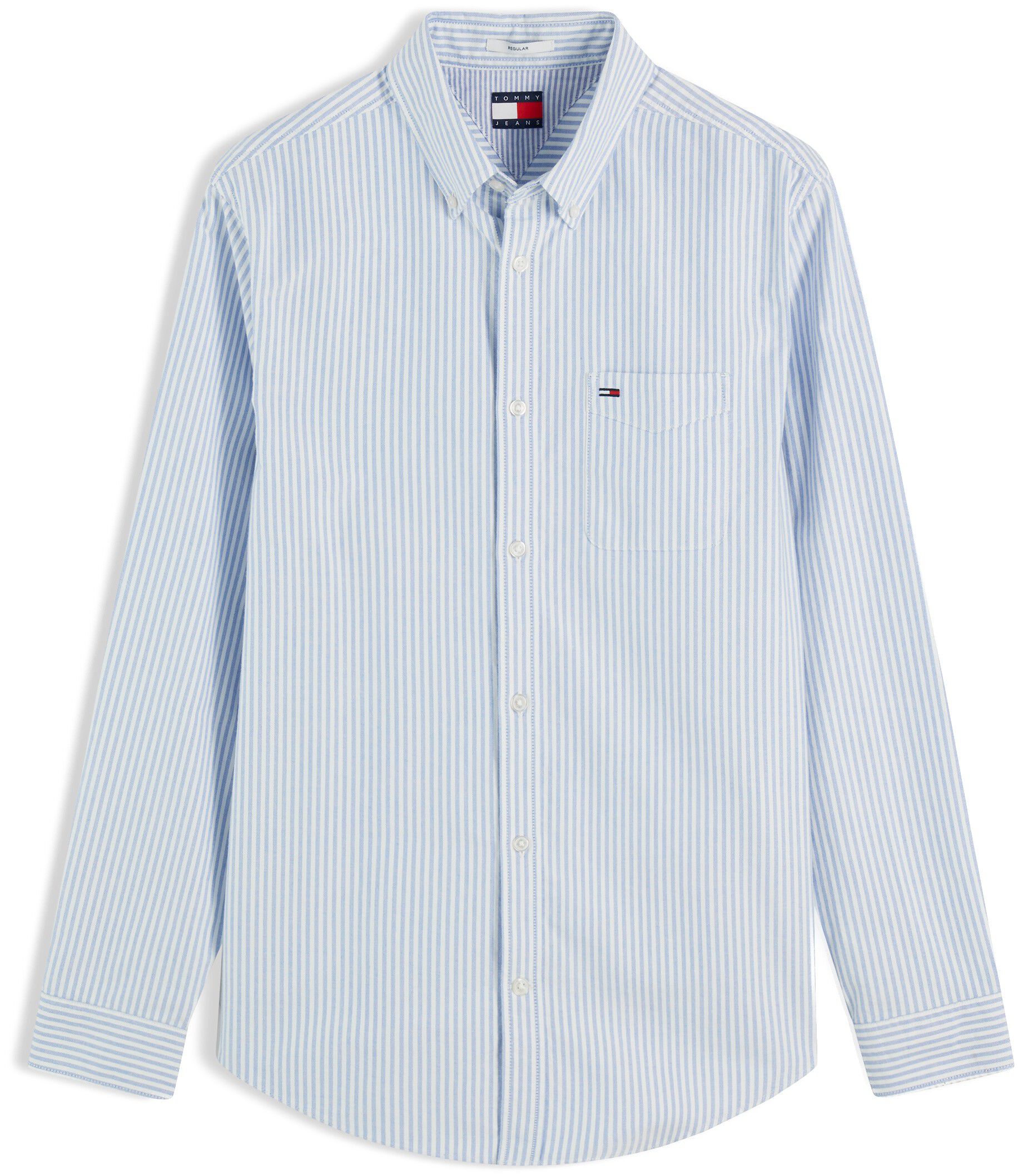 TJM REG STRIPE OXFORD SHIRT EXT
