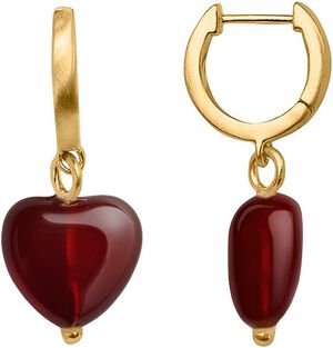 Soft Heart Hoop Chestnut-GP-b