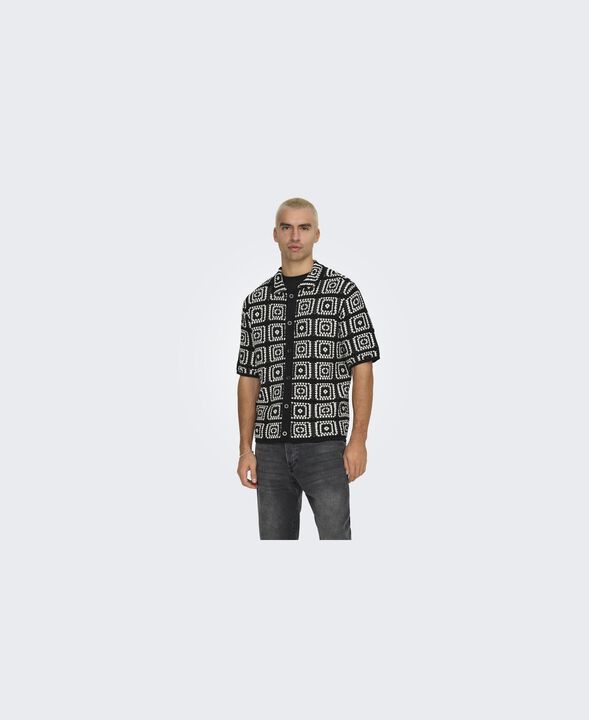 ONSBART RLX 5 SS SHIRT KNIT