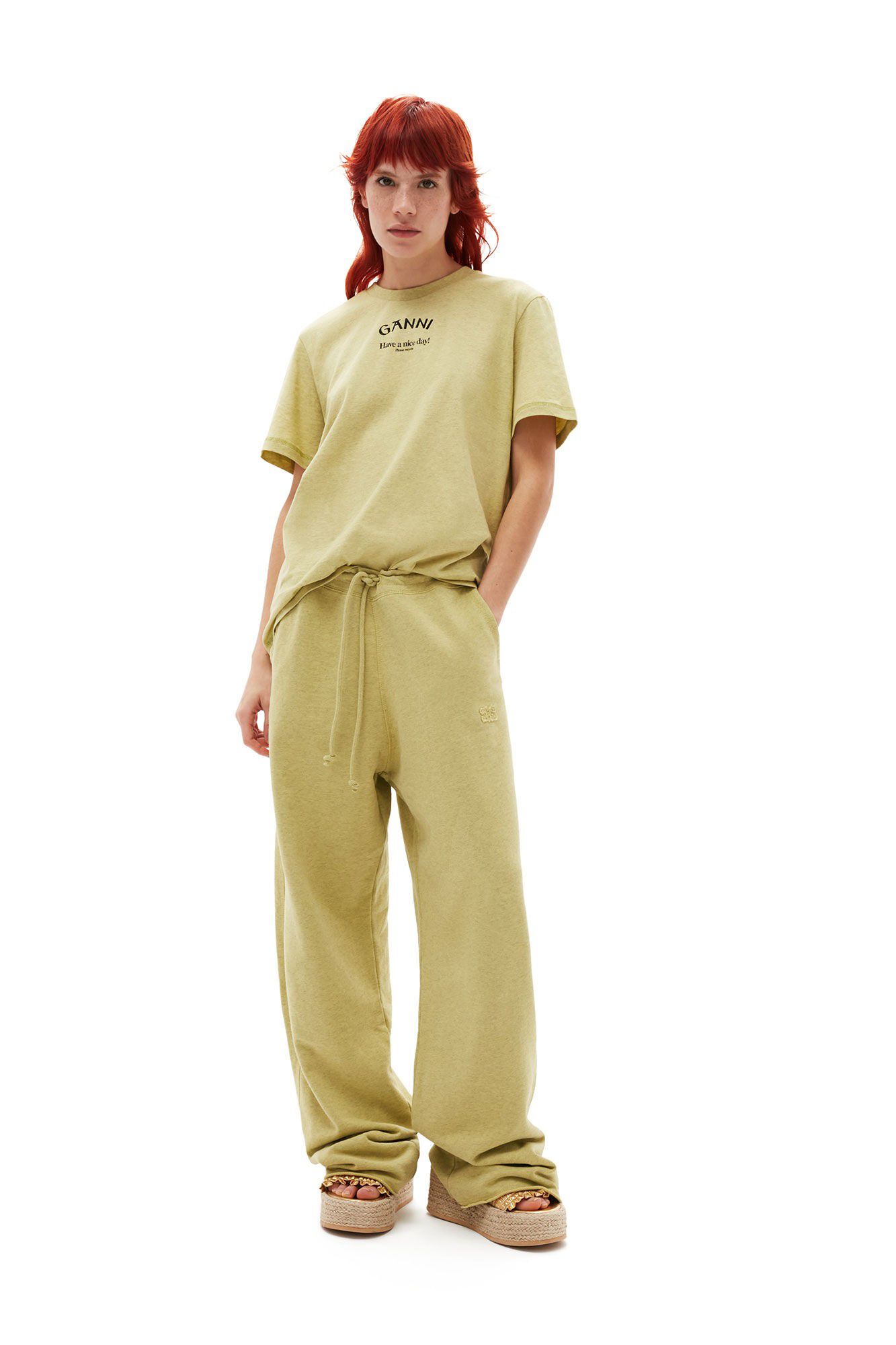 Thin Jersey Relaxed O-neck T-shirt