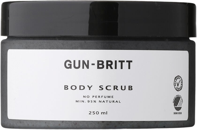 Body Scrub Svane og Allergy m&aelig;rket