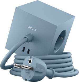 Square 1 - USB-C - 3m F EU - Shark Blue