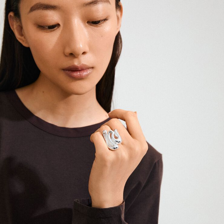 ADRIEL ring silver-plated
