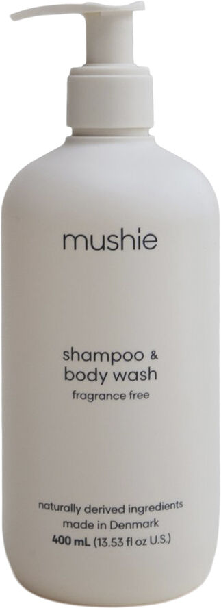 Mushie baby shampoo & body wash duftfri 400 ml
