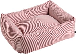 HAY Dogs Bed Zip-Medium-Red and whi