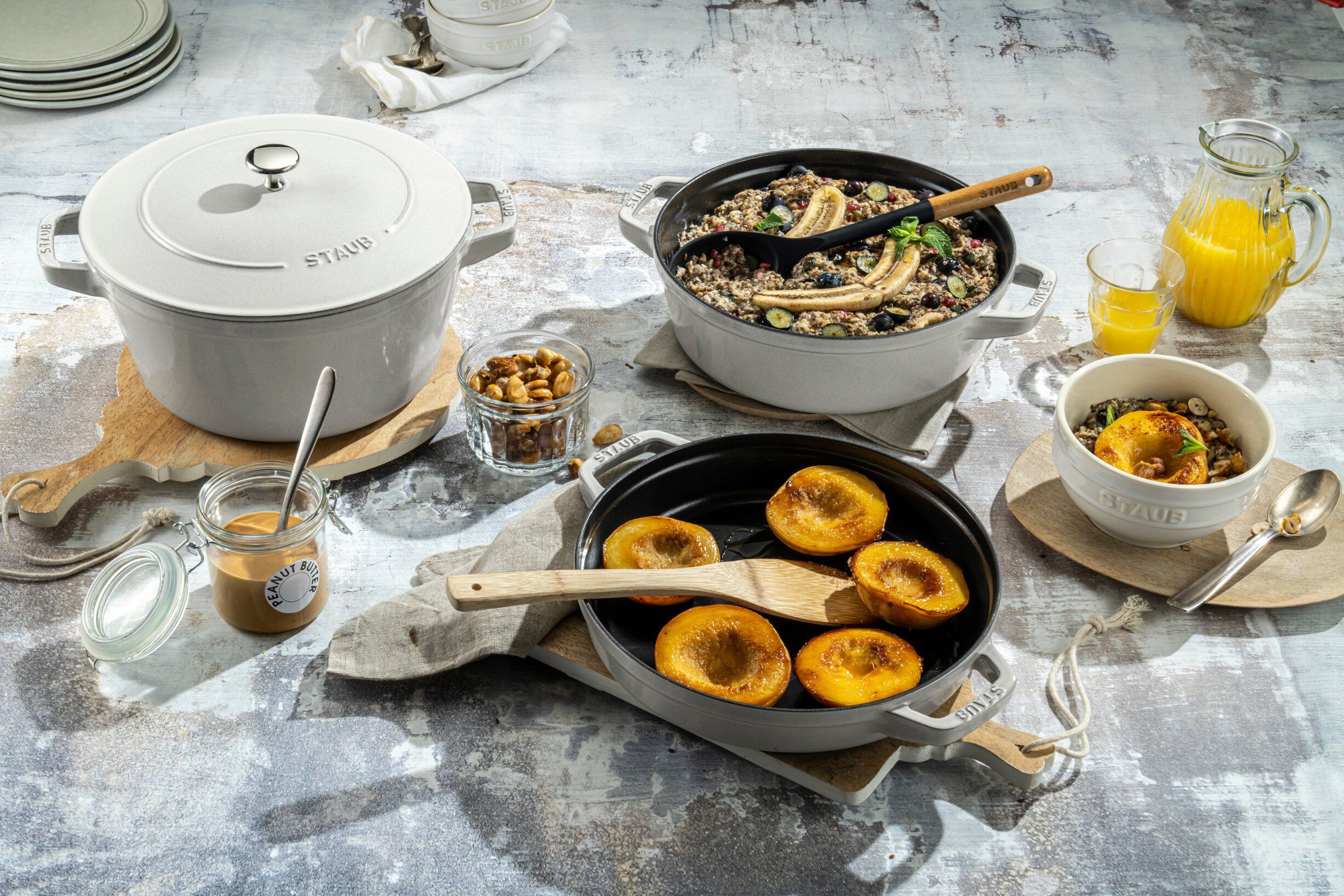 La Cocotte Grydes&aelig;t 3-dele, St&oslash;bejern