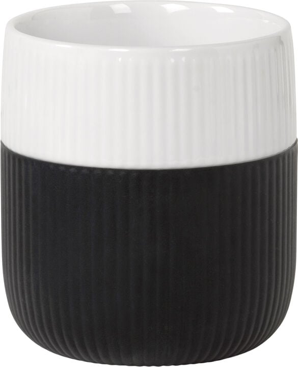 Fluted Contrast Mug 35cl Jet