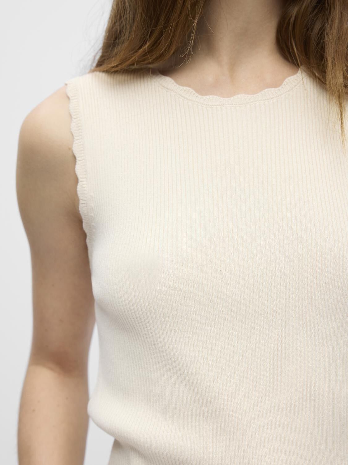 OBJKELLY S/L RE O-NECK TOP DIV