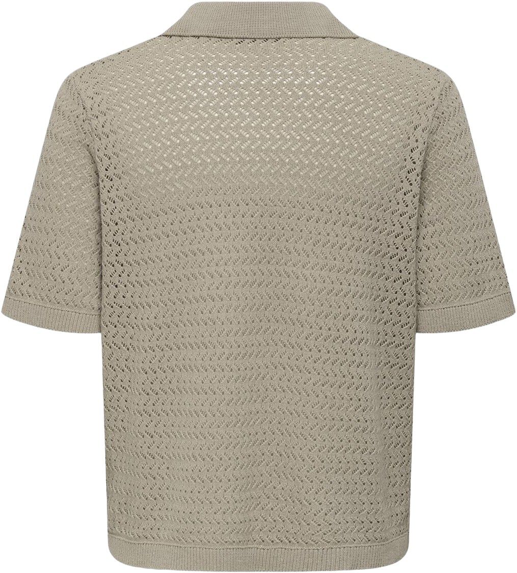 ONSNYLE LIFE REG 5 SS SPLIT POLO KN