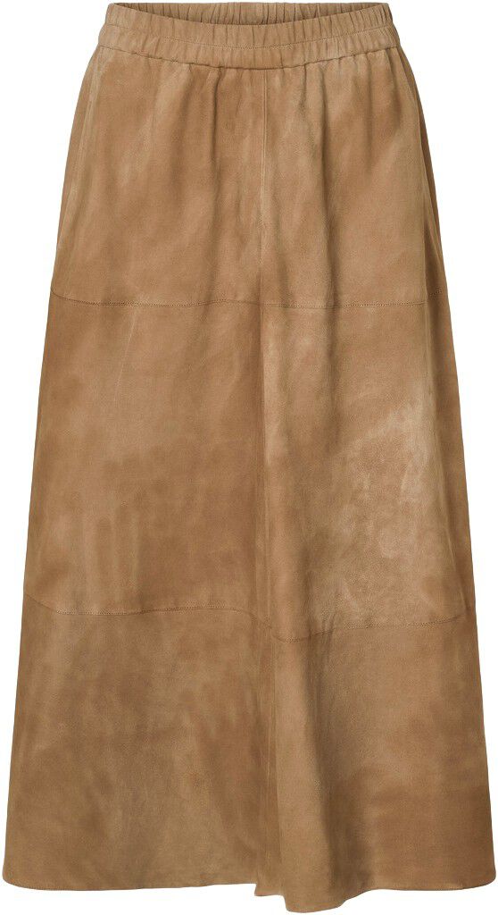 1014PBOJono suede long skirt