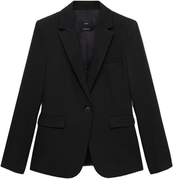 Fitted suit jacket