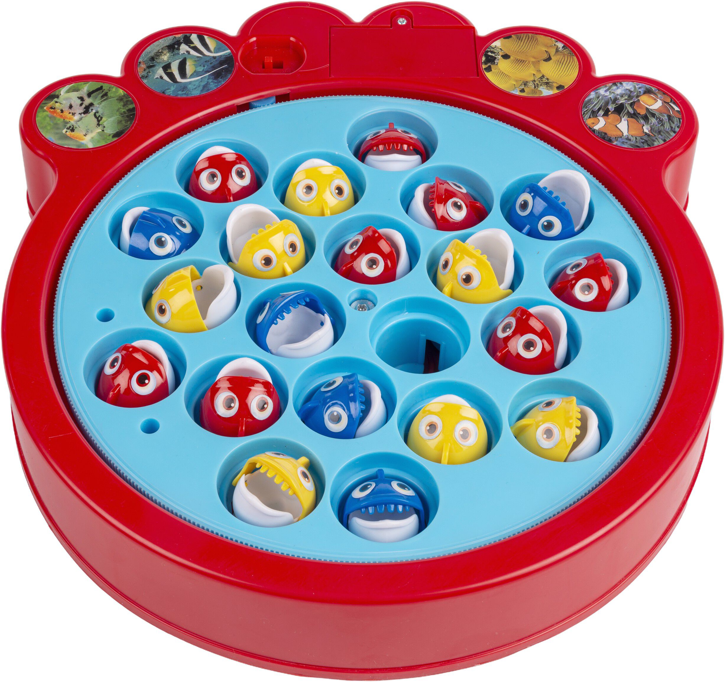 VINI STORT FISKESPIL. R&Oslash;D