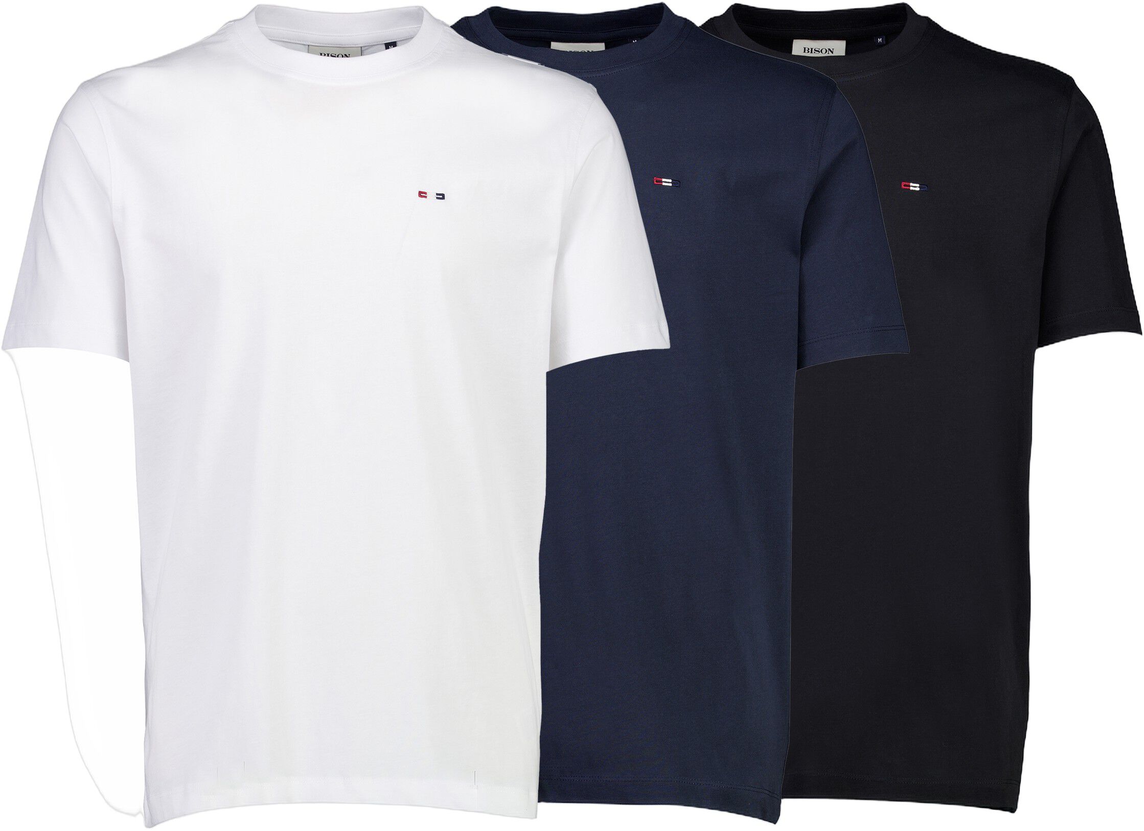 Basic o-neck tee S/S 3 pack