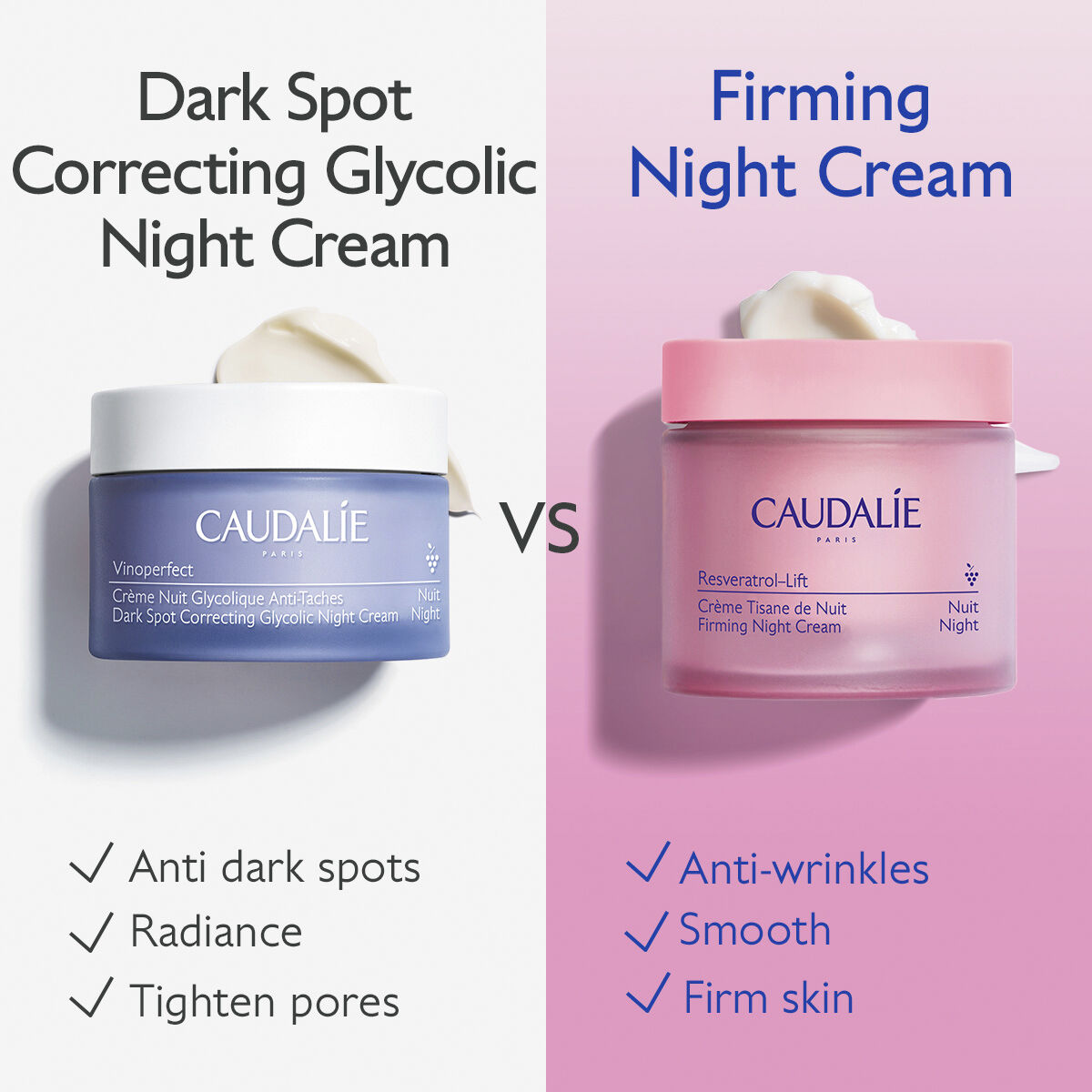 Caudal&iacute;e Resveratrol-Lift Firming Night Cream 50 ml