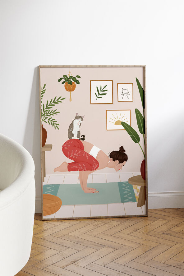 Petra Holikova - Cat Yoga