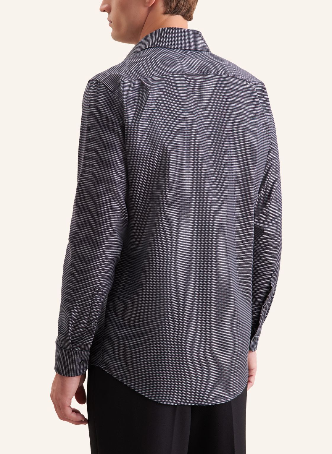 Business shirt Regular 1/1 Kent-Collar Pepita