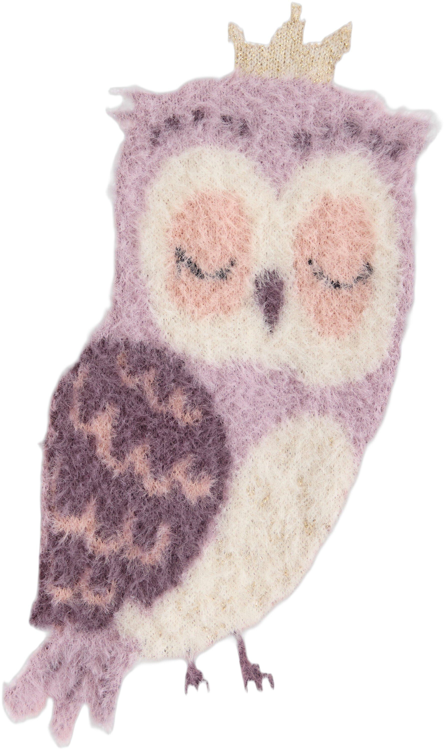 Sweater intarsia animal placem