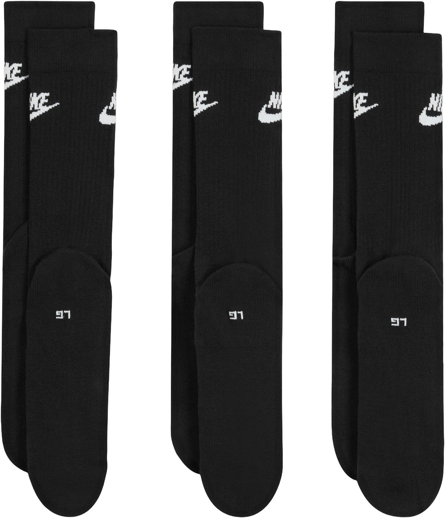 SPORTSWEAR EVERYDAY ESSEN TENNISSOKKER, 3-PAK