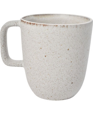 NORD krus m. hank hvid Ø:9 *H: 10,5 cm