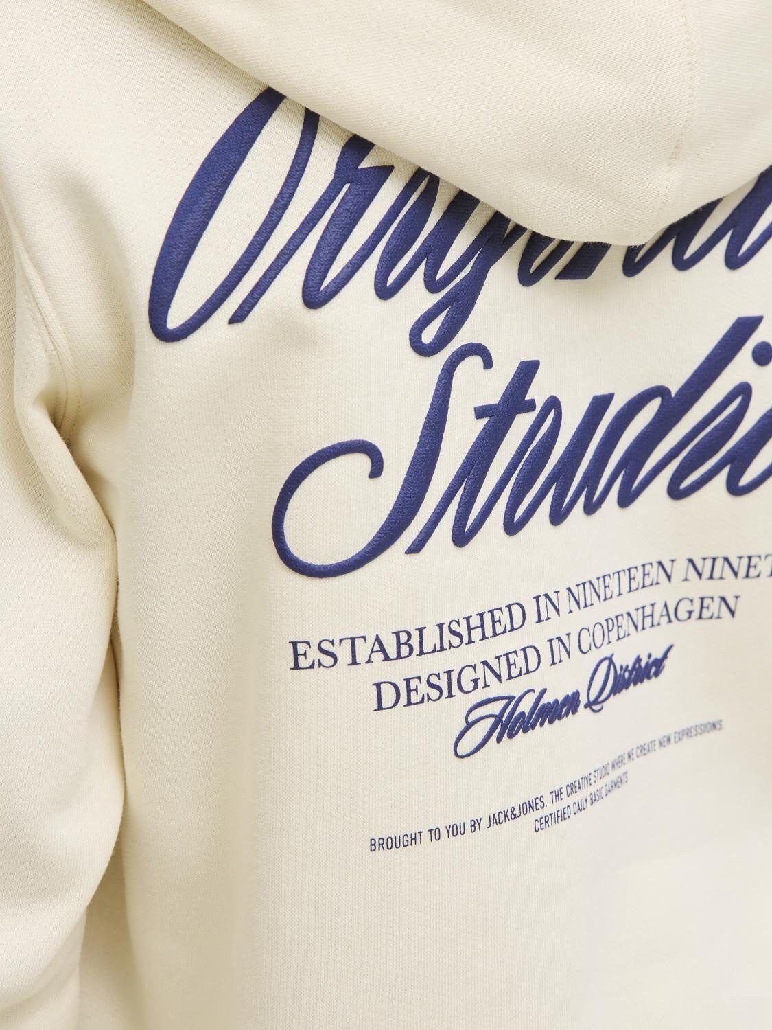 JORNORREBRO TYPO BACK SWEAT HOOD SN