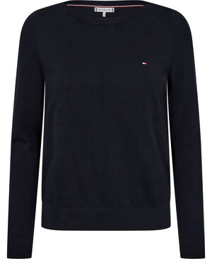 CO JERSEY STITCH BOAT-NK SWEATER