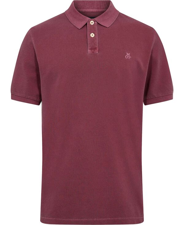 Poloshirt, Short Sleeve, Rib Detail