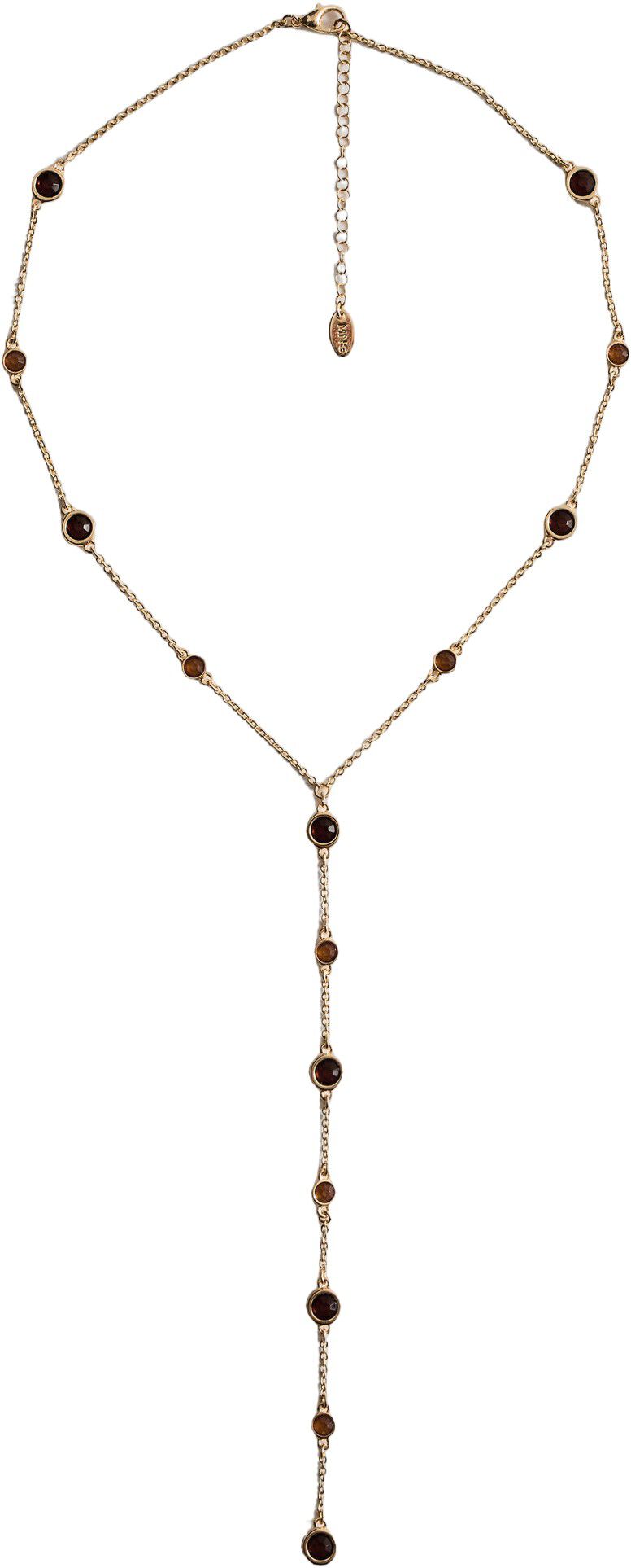 Long triple necklace