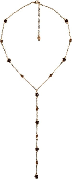 Long triple necklace