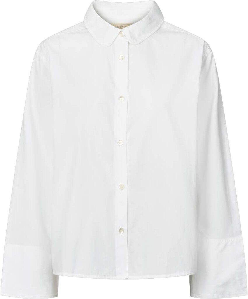 Flora Shirt Poplin Gots 243975