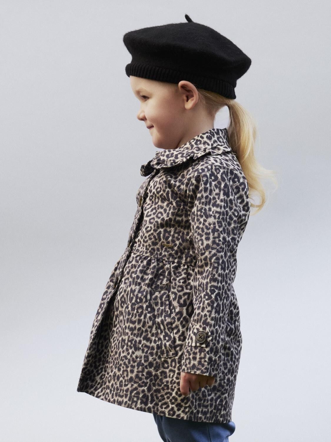 NMFMADELIN TRENCH COAT AOP