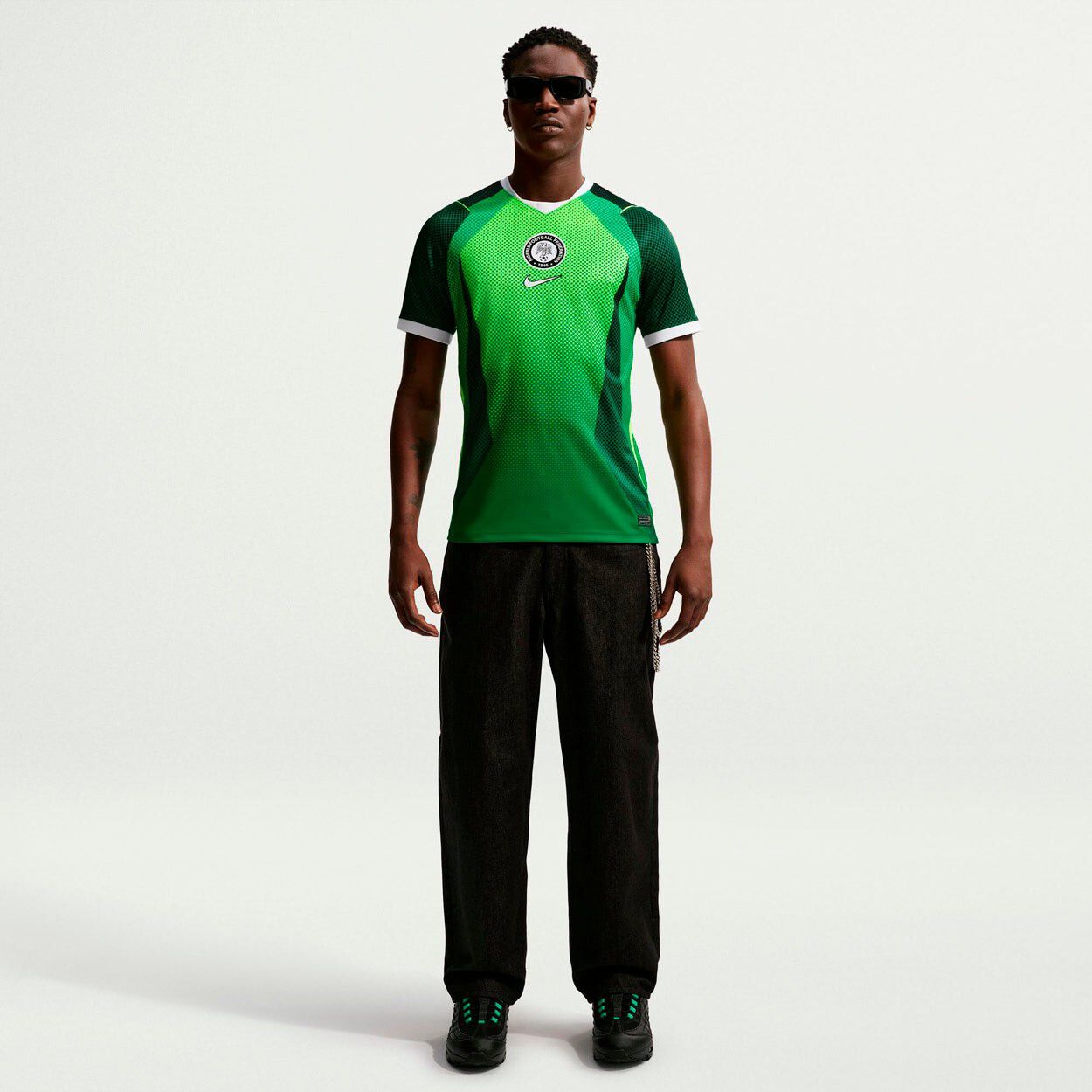 Nigeria 26/27 Voksen Hjemmebanetr&oslash;je