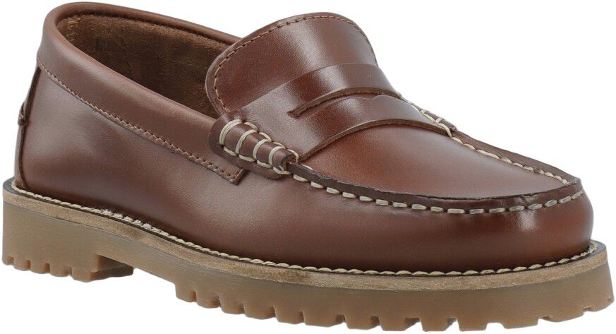 CASLENA Loafer Pull Up Leather