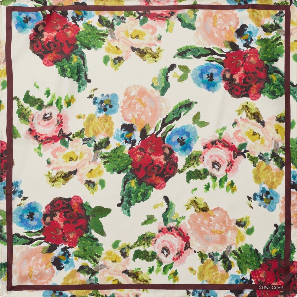 2287 Silk Scarves, Small Scarf