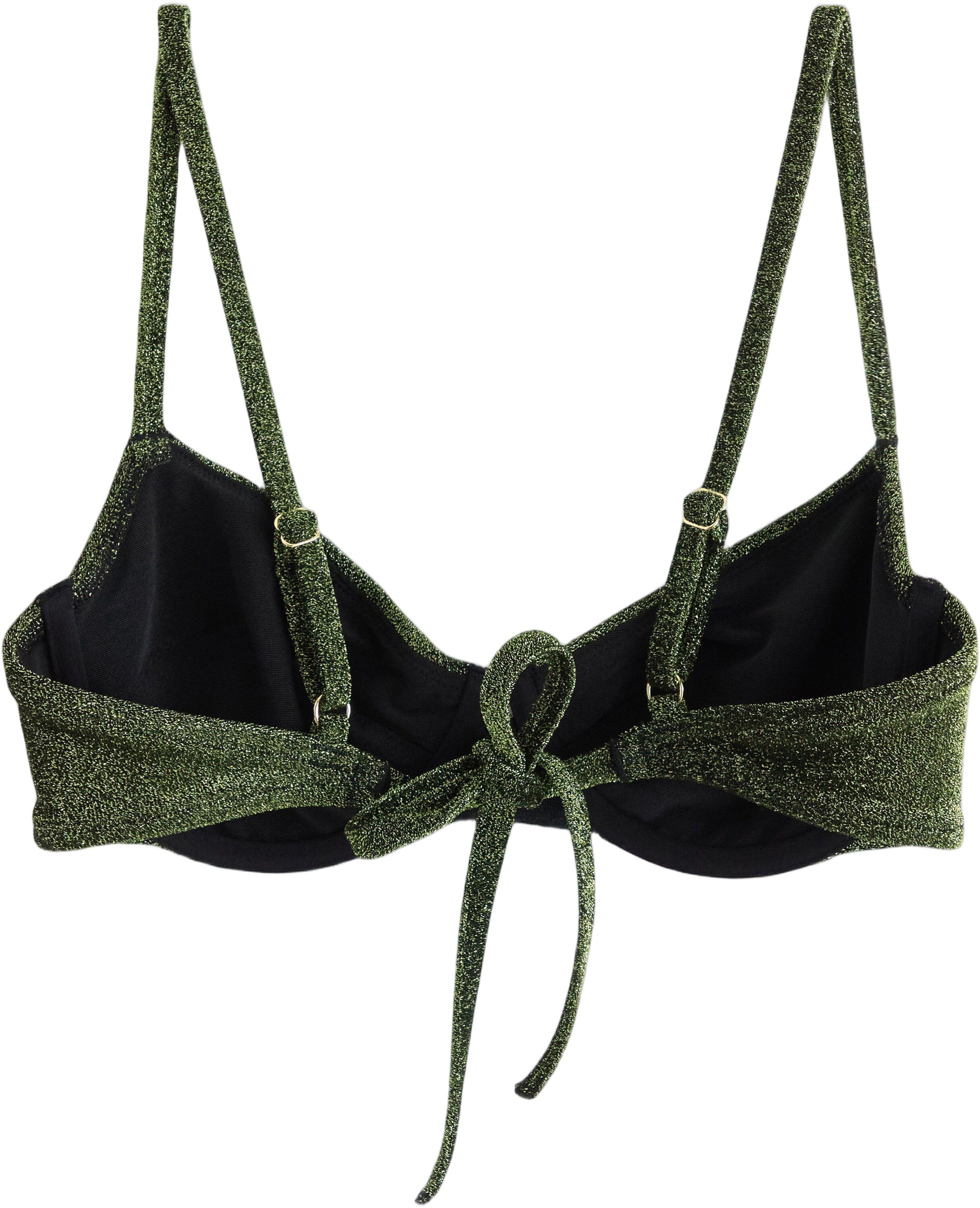SENNA uvatteret bikini-bh med lurex