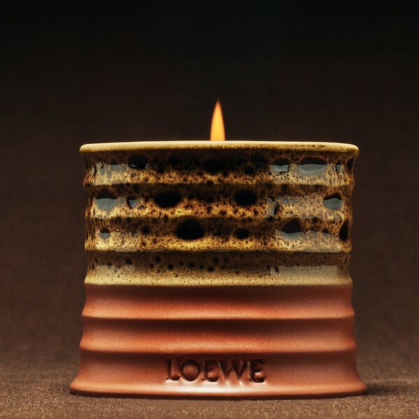 LOEWE Mimosa Textur Small Candle