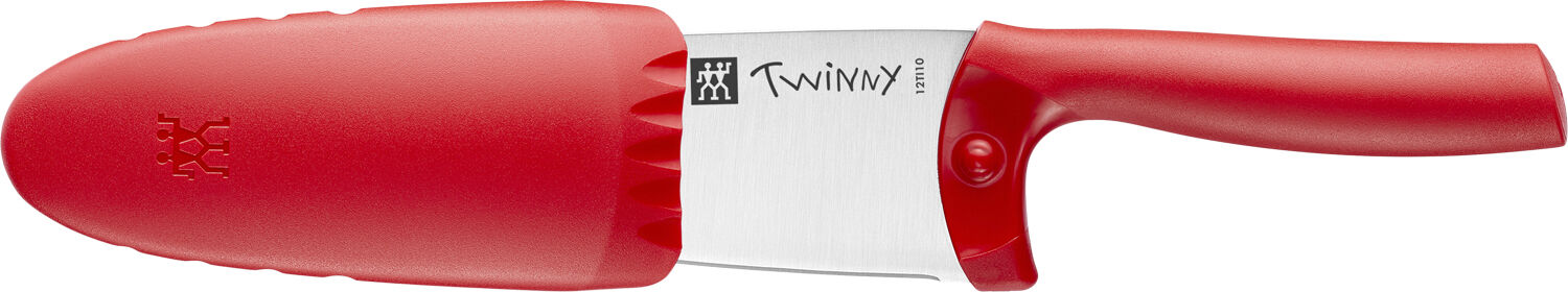 Twinny Kokkekniv, 10 cm r&oslash;d