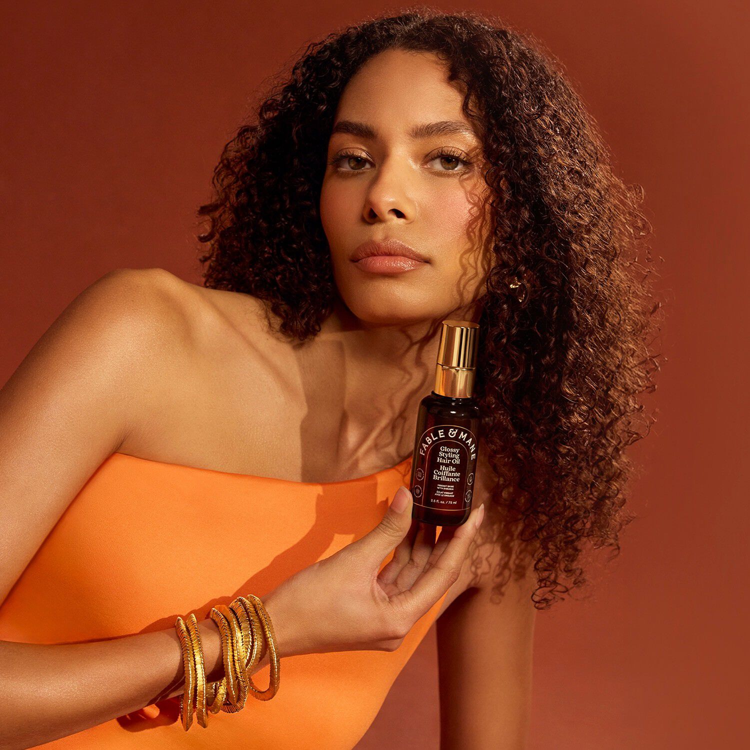 Glossy Styling Hair Oil - Glansgivende stylingolie med shikakai