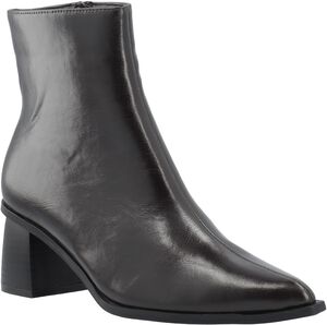 BIALEONORA Short Zip Boot Faux Leather