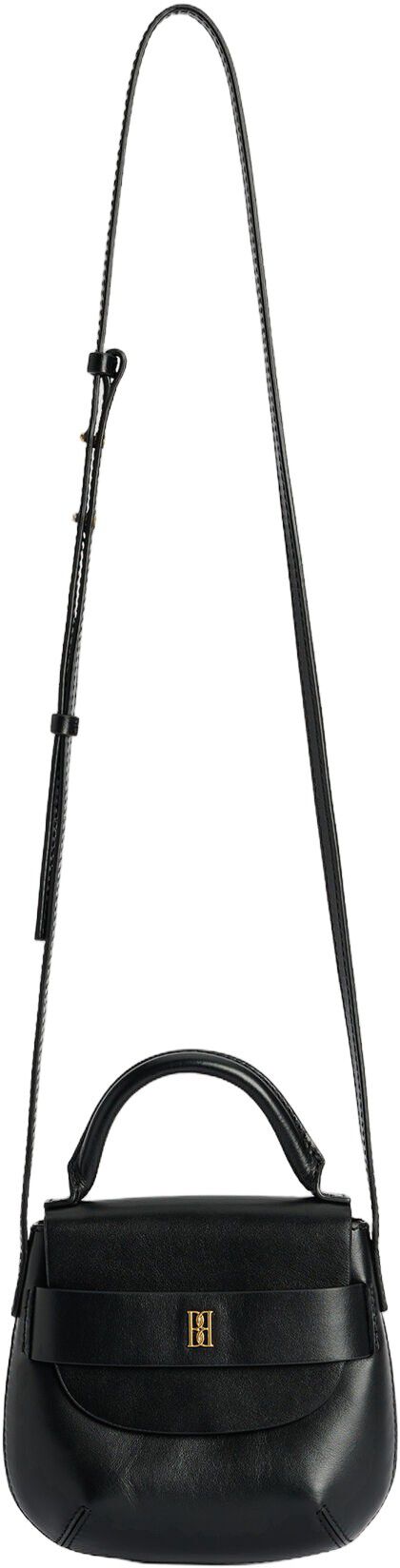 Meela skuldertaske i l&aelig;der