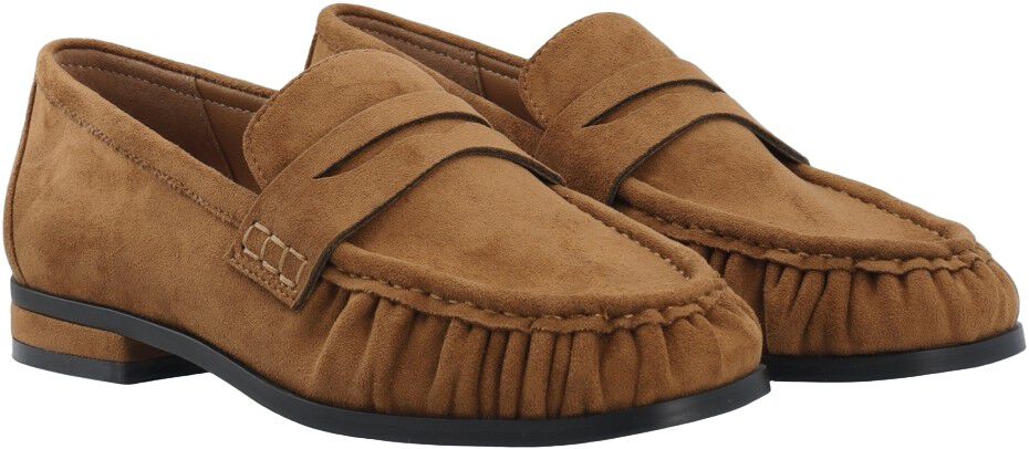 BIACARMA Penny Loafer Faux Suede